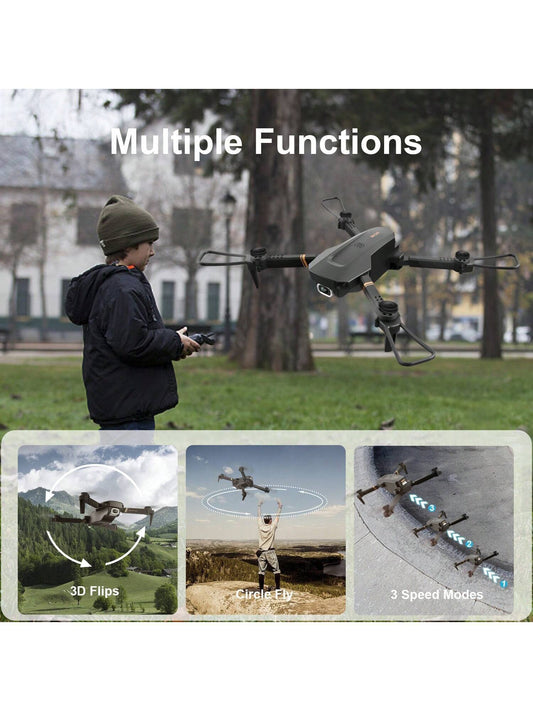 UK 4DRC V4 Foldable Mini Drone With Camera 4K 1080P HD Drone ,3 Batteries,Drones For Adults Kids,Remote-controlled Quadcopter,Logistics Is Randomly Sent By Evri,Royal Mail,Amazon Logistics,